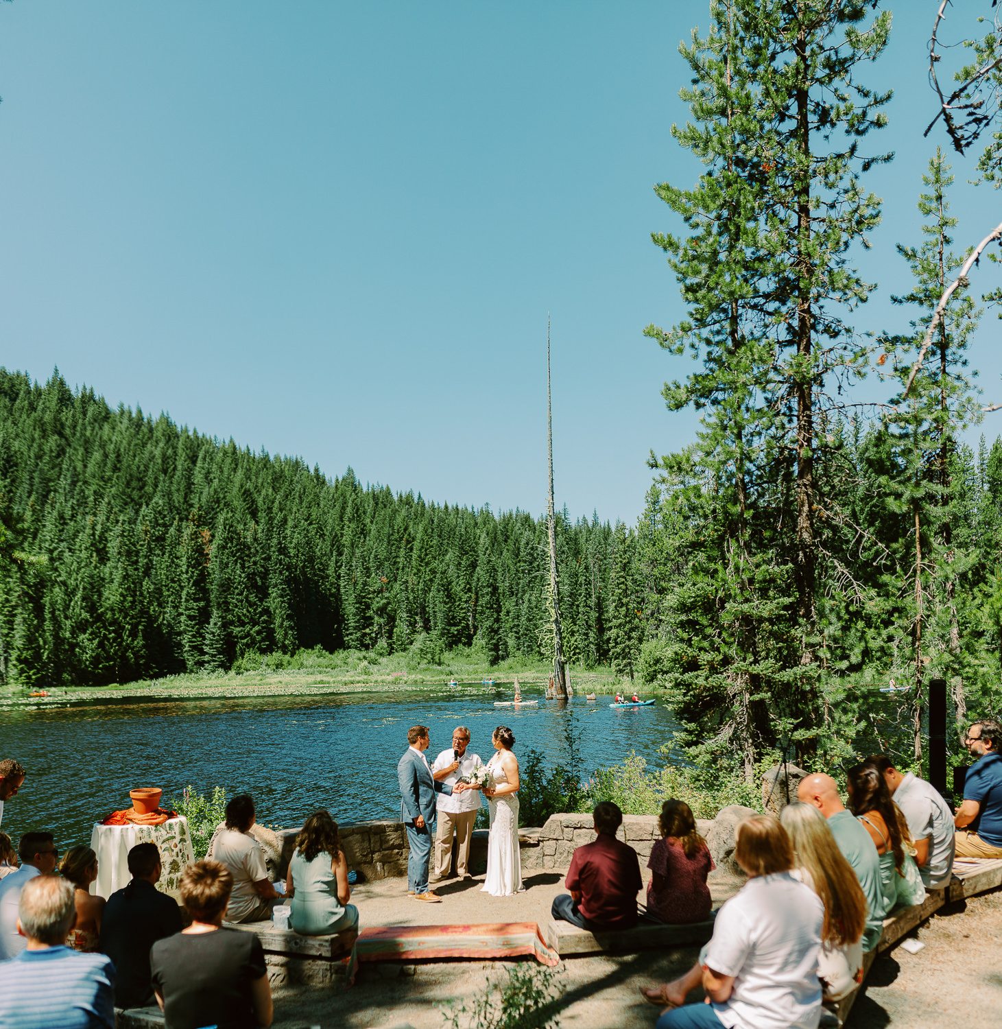 Exterior Photo of Trillium Lake Wedding Venue