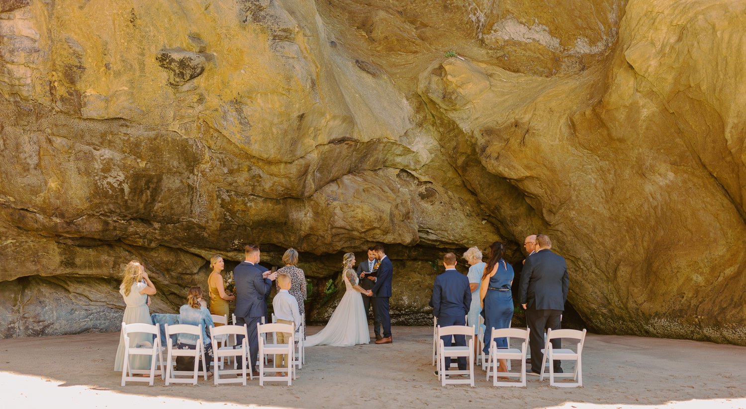 Exterior Photo of an Oregon Beach Wedding Venue